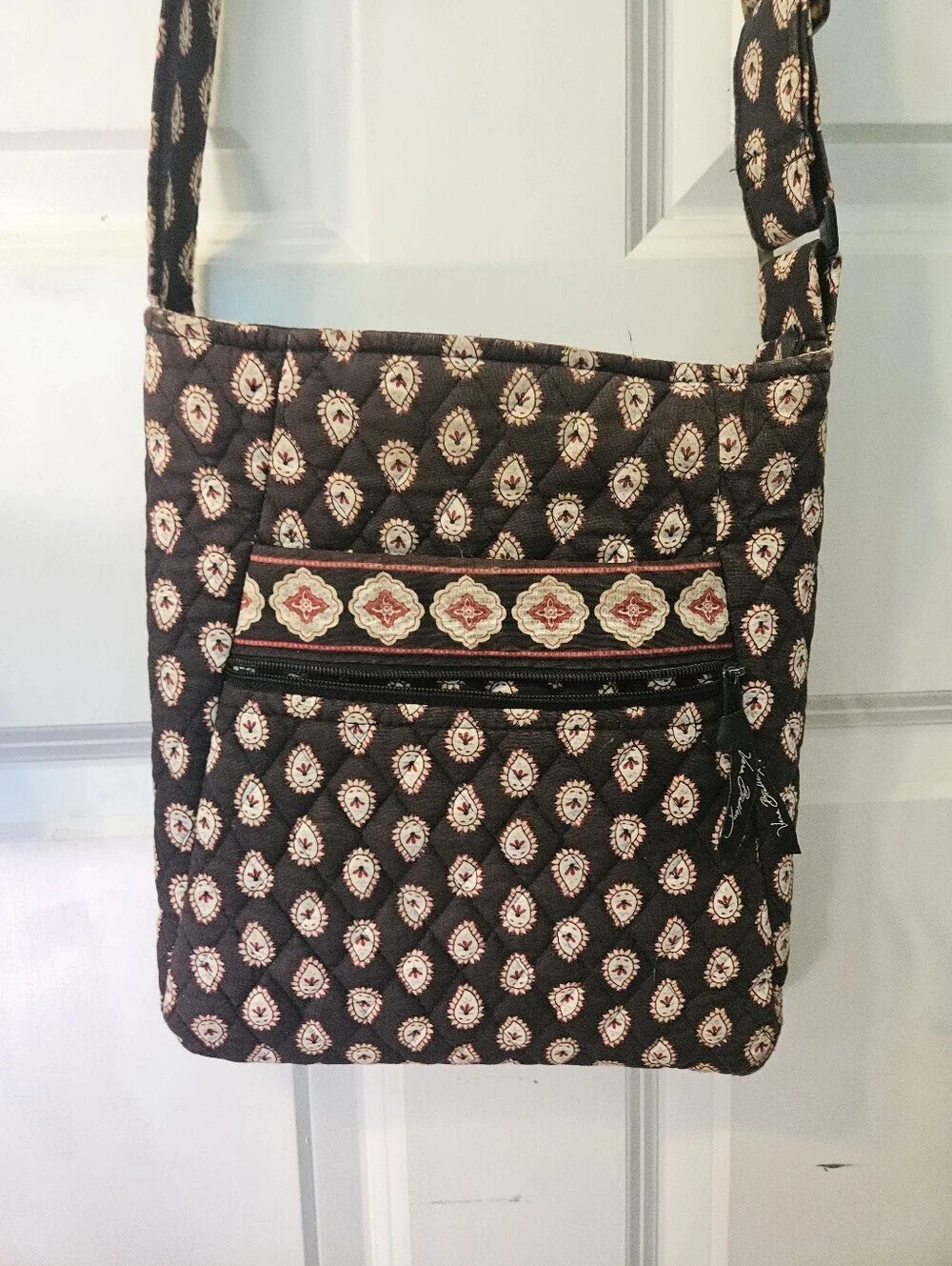 Vera Bradley Paisley Patterned Crossbody Bag